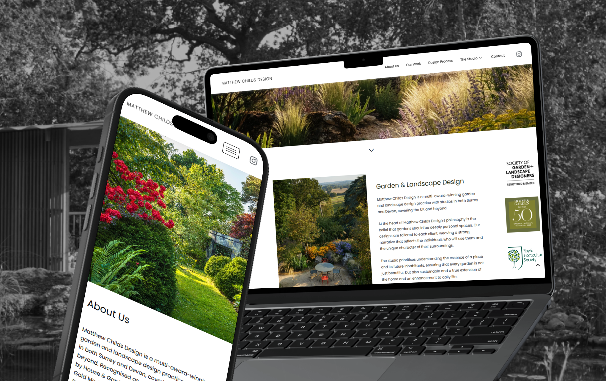 Matthew Childs Design website